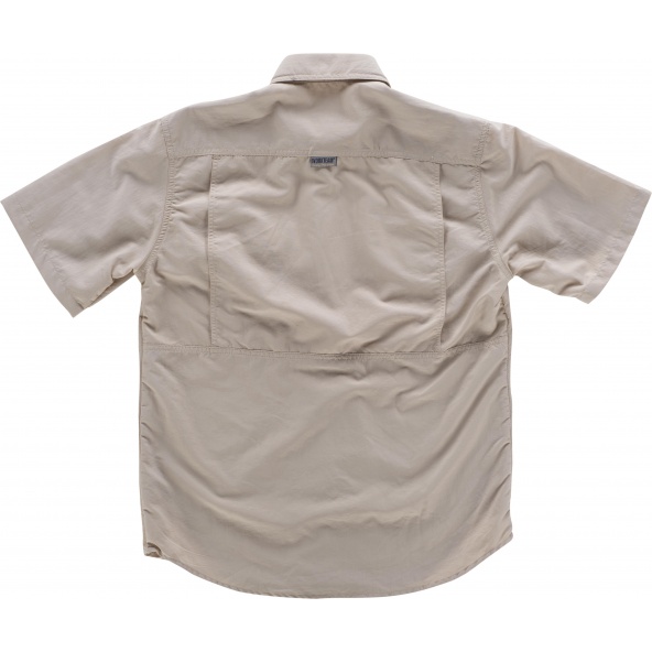 Comprar Camisa safari manga corta B8510 Beige online bataro 3