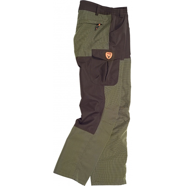 Comprar Pantalon de caza antiespinos S8310 (Cinturón de regalo) Verde Caza/Marron online bataro
