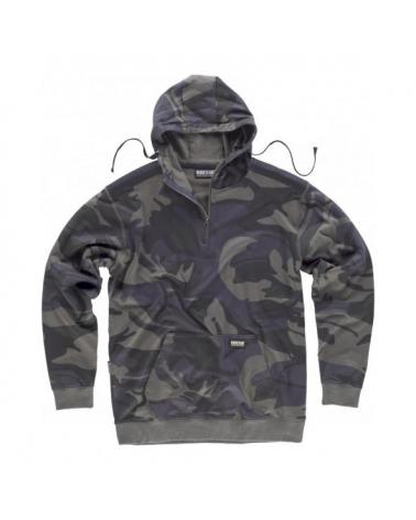 Comprar Sudadera de camuflaje S8505 Camuflage Gris+Negro online bataro delante