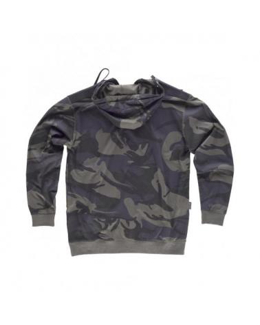 Comprar Sudadera de camuflaje S8505 Camuflage Gris+Negro online bataro detrás