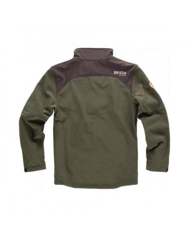 Comprar Chaqueta de caza S8600 Verde Caza/Marron online bataro detrás