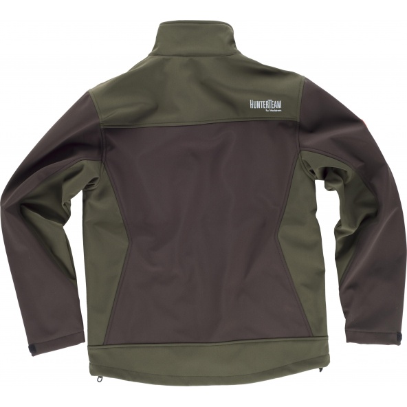 Comprar Chaqueta de caza S8620 Marron/Verde Caza online bataro detrás