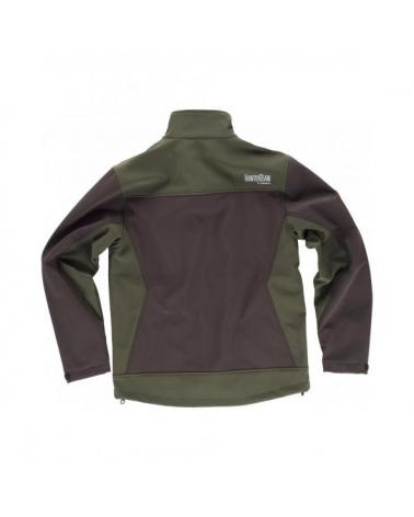 Comprar Chaqueta de caza S8620 Marron/Verde Caza online bataro detrás