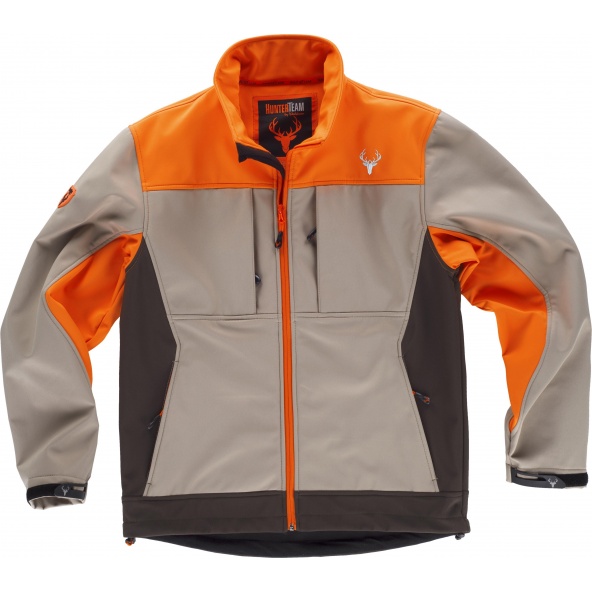 Chaqueta de caza tricolor S8625