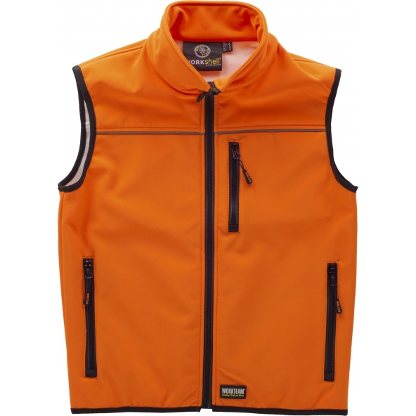 Chaqueta de caza infantil naranja Hunterteam