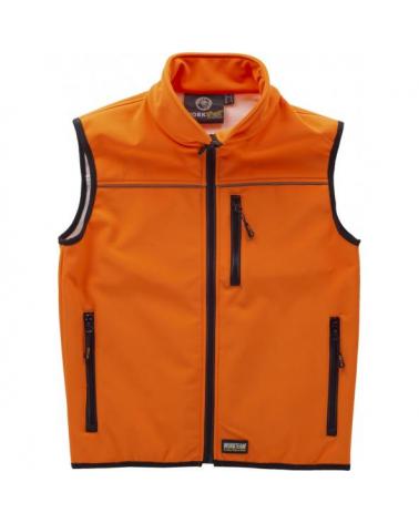 Chaleco S9320 Workshell de Caza Naranja Hunterteam