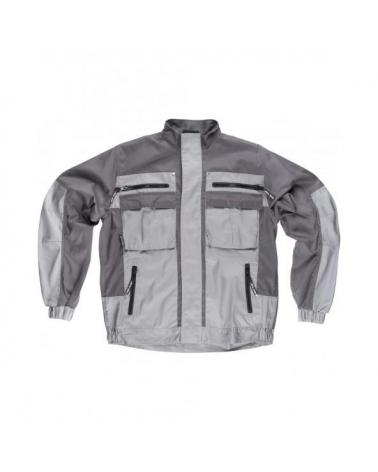 Comprar Cazadora laboral combinada B1159 Gris+Gris Claro workteam delante