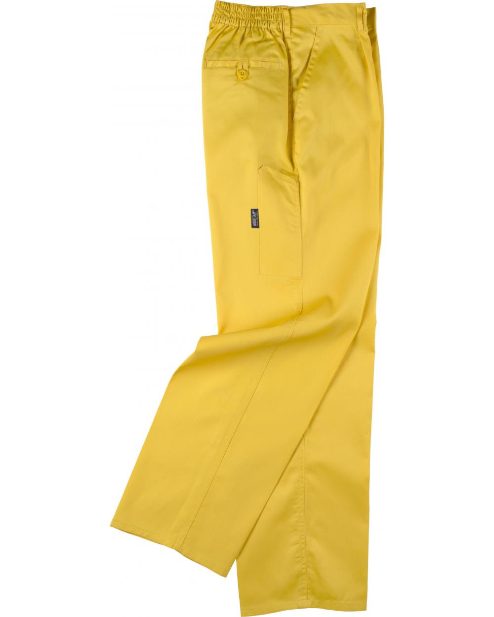 Comprar Pantalon de trabajo basico B1402 Amarillo workteam barato