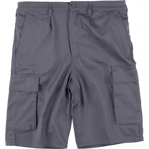 Comprar Bermuda de trabajo B1405 Gris workteam delante