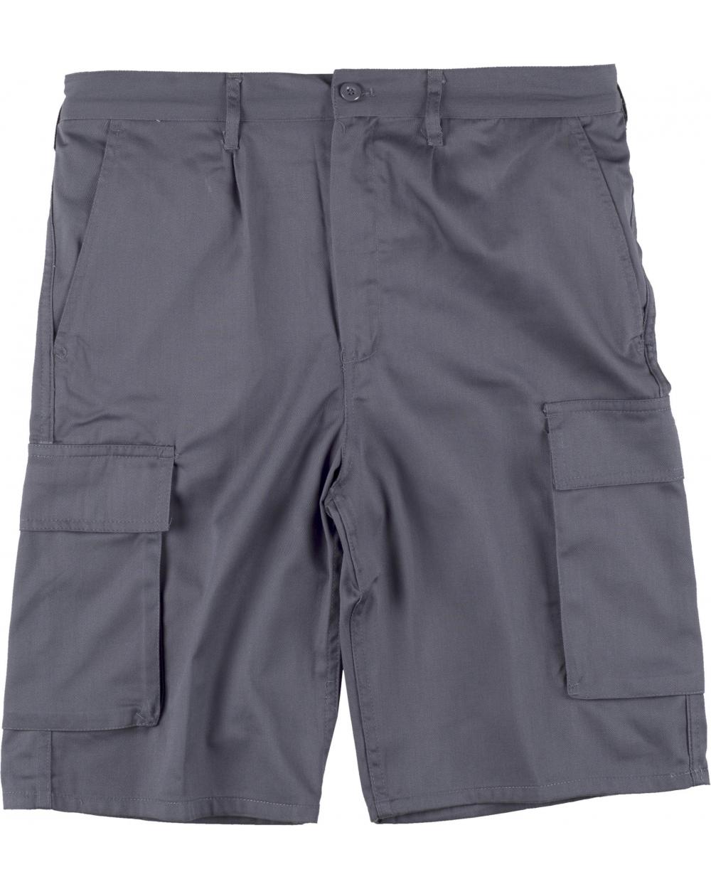 Comprar Bermuda de trabajo B1405 Gris workteam delante