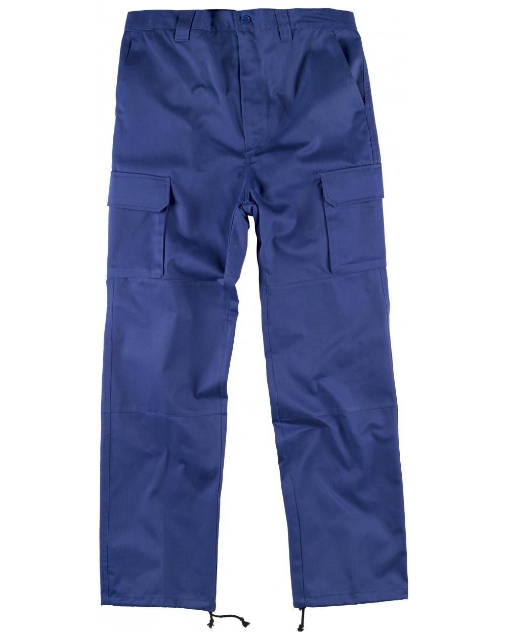 Comprar Pantalon de trabajo con refuerzos B1416 Azulina workteam delante