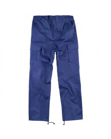 Comprar Pantalon de trabajo con refuerzos B1416 Azulina workteam delante