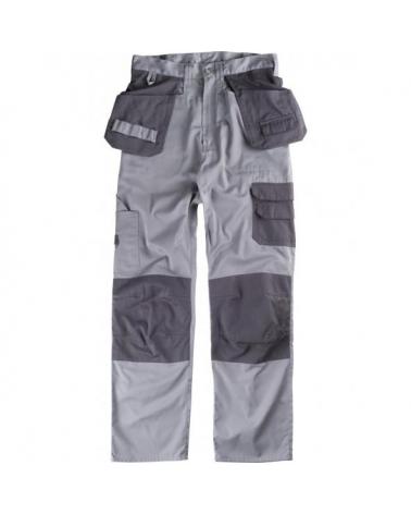 Comprar Pantalon con refuerzos B1419 Gris Claro+Gris Oscuro workteam delante