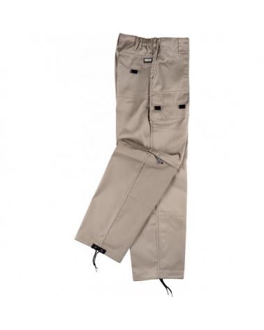 Comprar Pantalon de trabajo desmontable B1420 Beige workteam lado