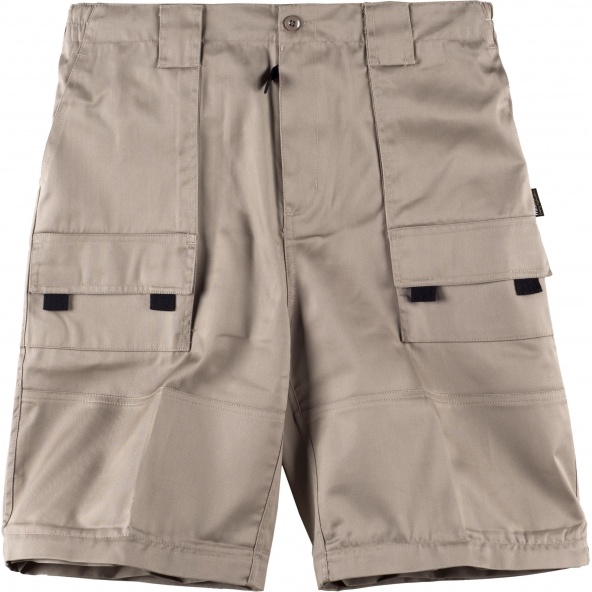 Pantalon de trabajo desmontable B1420 Beige workteam delante