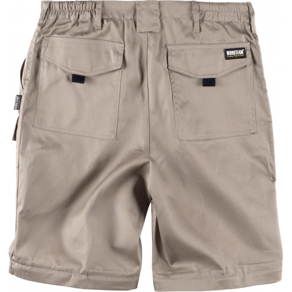 Pantalon de trabajo desmontable B1420 Beige workteam atrás barato