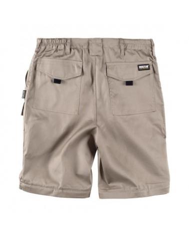 Pantalon de trabajo desmontable B1420 Beige workteam atrás barato