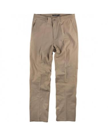 Comprar Pantalon de trabajo tejido elastico algodon B1422 Beige workteam delante