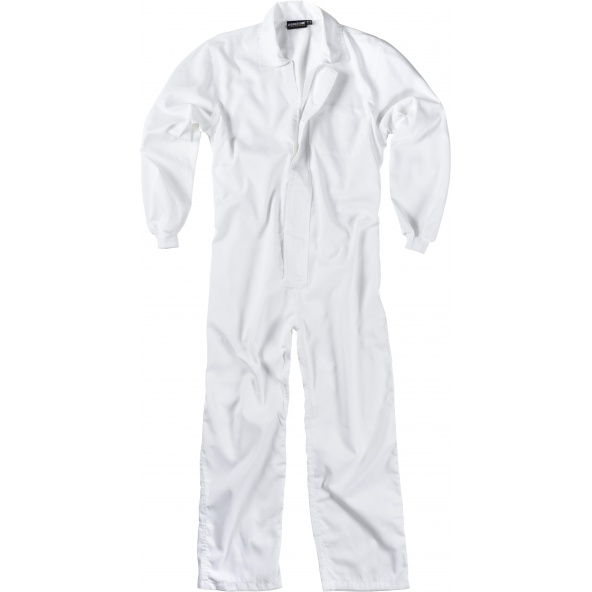 Comprar Buzo para alimentacion B3010 Blanco workteam delante