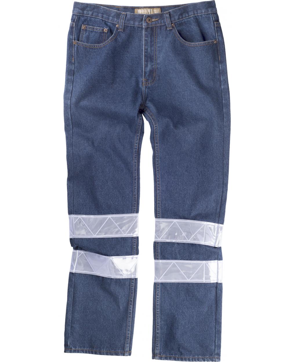 Comprar Pantalon vaquero B4007 Vaquero workteam delante