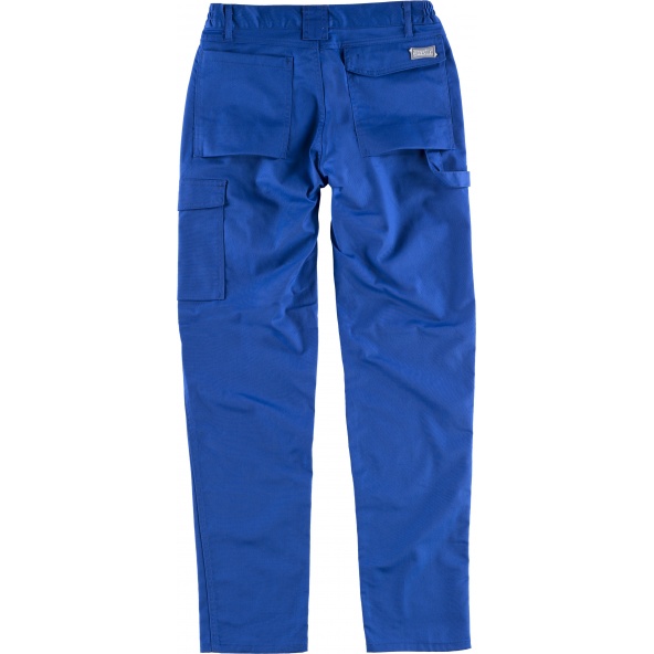 Pantalon elastico B4030 Azulina workteam atrás barato