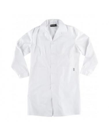 Comprar Bata para mujer B6100 Blanco workteam delante