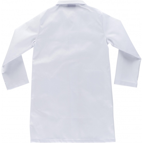Bata de niño B6800 Blanco workteam atrás barato
