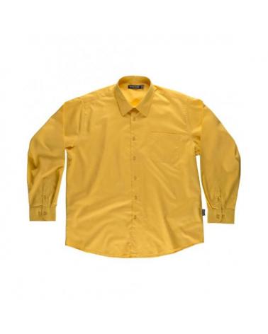 Comprar Camisa manga larga B8000 Amarillo workteam delante