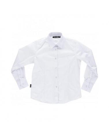 Comprar Blusa camarera B8090 Blanco workteam delante