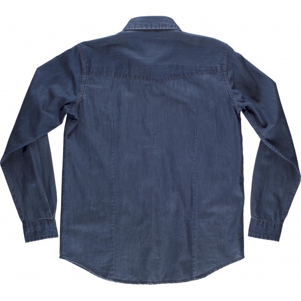 Blusa Vaquera B8790 Vaquero workteam atrás barato