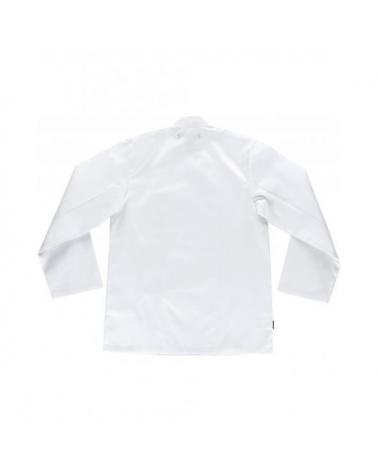 Casaca basica unisex B9002 Blanco workteam atrás barato