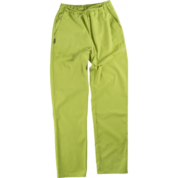 Conjunto pijama sanitario B9110 Verde Manzana workteam pantalón delante