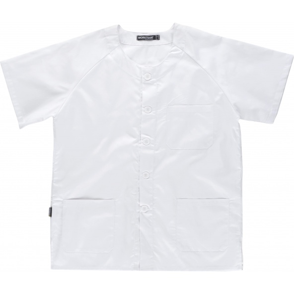 Comprar Casaca sanitaria unisex B9400 Blanco workteam delante