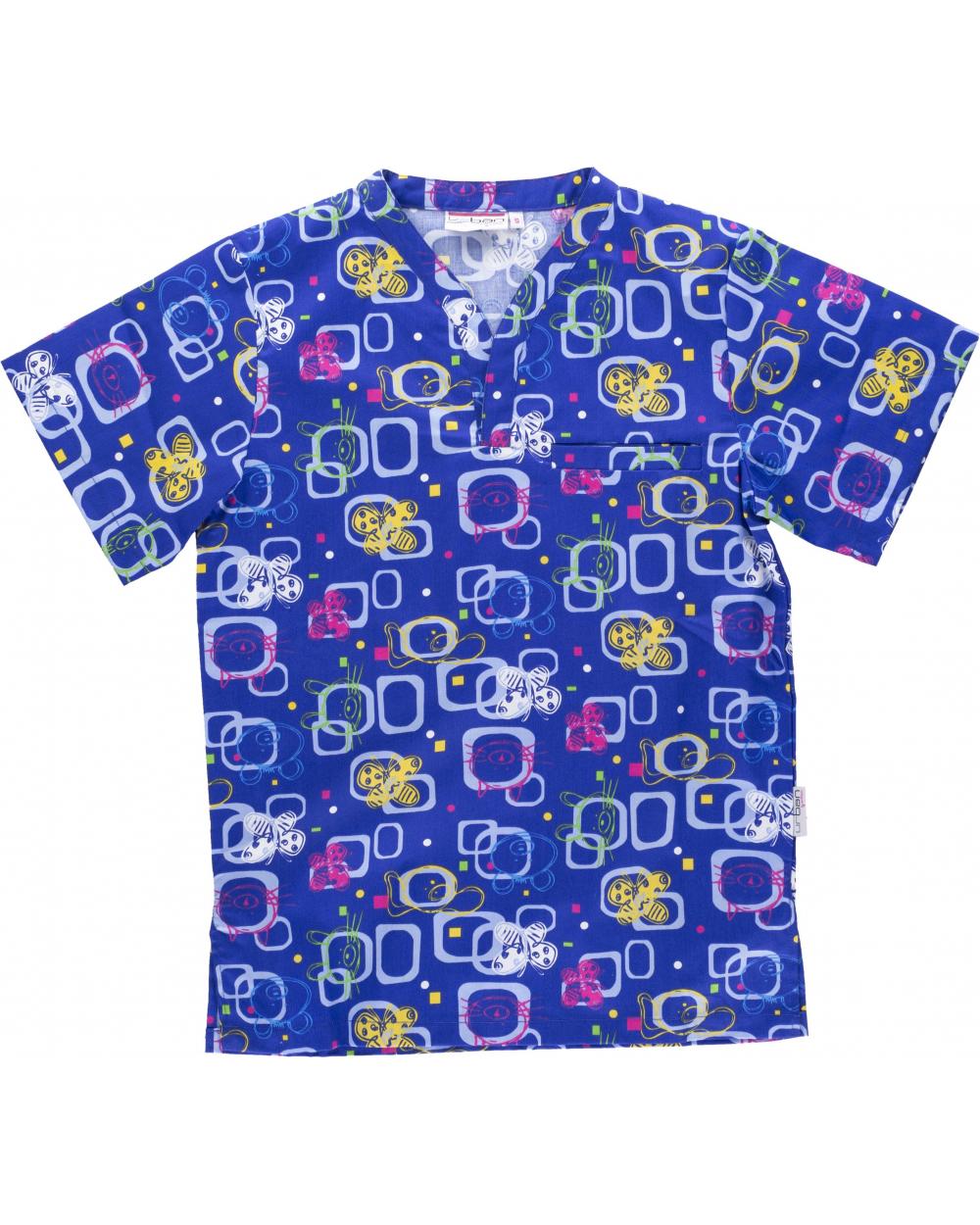 Comprar Casaca unisex antimanchas B9802 Estampado workteam delante