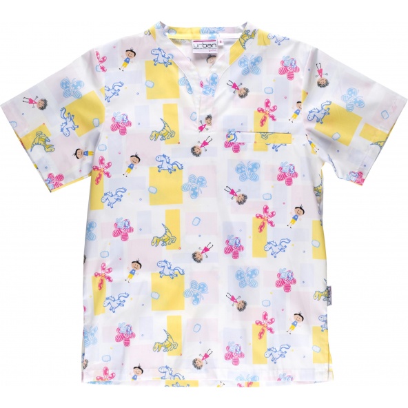 Comprar Casaca unisex antimanchas B9803 Estampado workteam delante