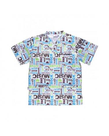 Comprar Casaca unisex antimanchas B9810 Estampado workteam delante