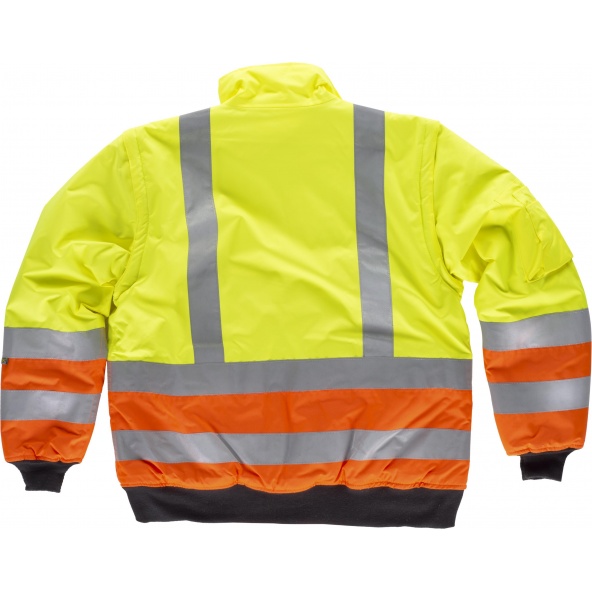 Cazadora piloto impermeable y desmontable C3736
