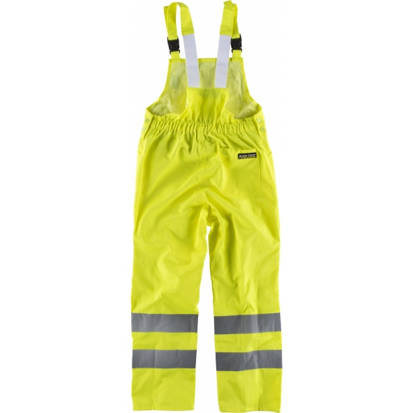 Peto con cintas reflectantes C3927 Amarillo AV workteam atrás barato