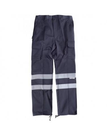 Comprar Pantalon con refuerzos (tallas grandes) C4016 Marino workteam delante