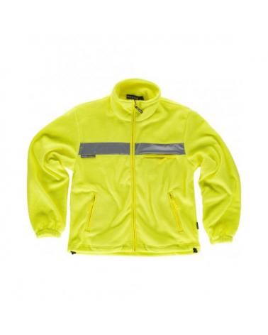 Comprar Forro Polar C4040 Amarillo AV workteam delante