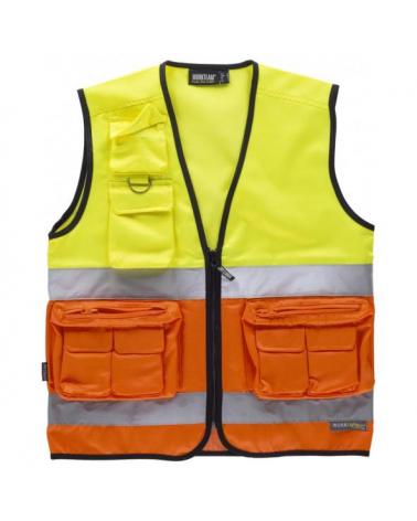 Comprar Chaleco C4046 Amarillo AV+Naranja AV workteam delante