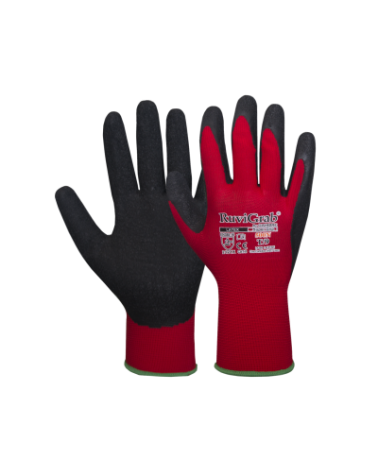 Comprar Guantes con latex natural rugoso, excelente agarre 500N - Pack de 12 pares