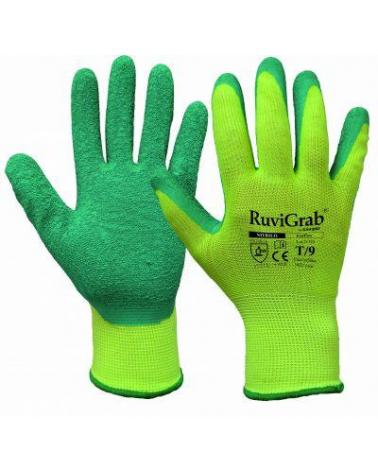 Comprar Guantes con latex natural rugoso excelente agarre 500B - Pack de 12 pares