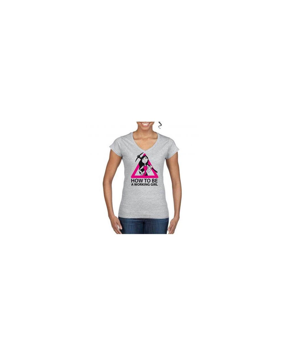 Camiseta Working Girl modelo  VIR