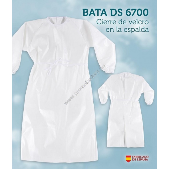 Comprar bata desechable impermeable coronavirus