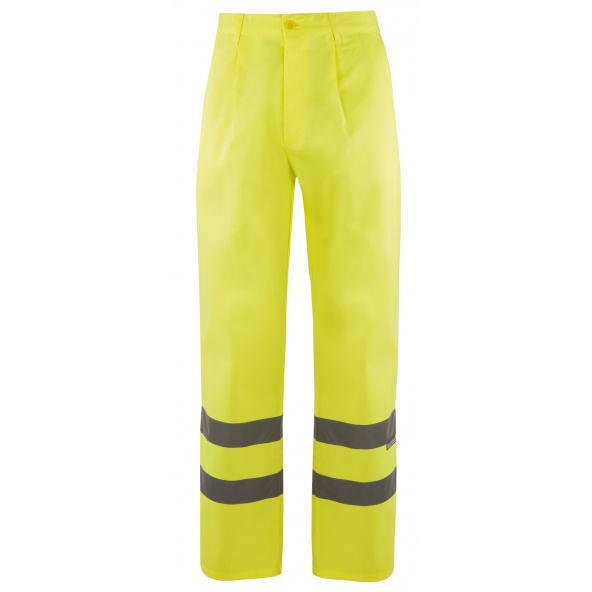 Pantalón de trabajo de invierno y alta visibilidad serie f160