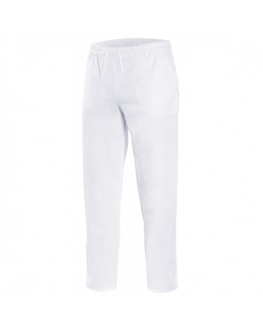 compra pantalon de pijama sanitario blanco de algodon Velilla serie 533005