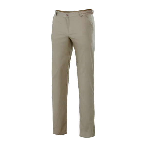 Comprar Pantalón chino stretch mujer serie 403005s online barato Beige Arena