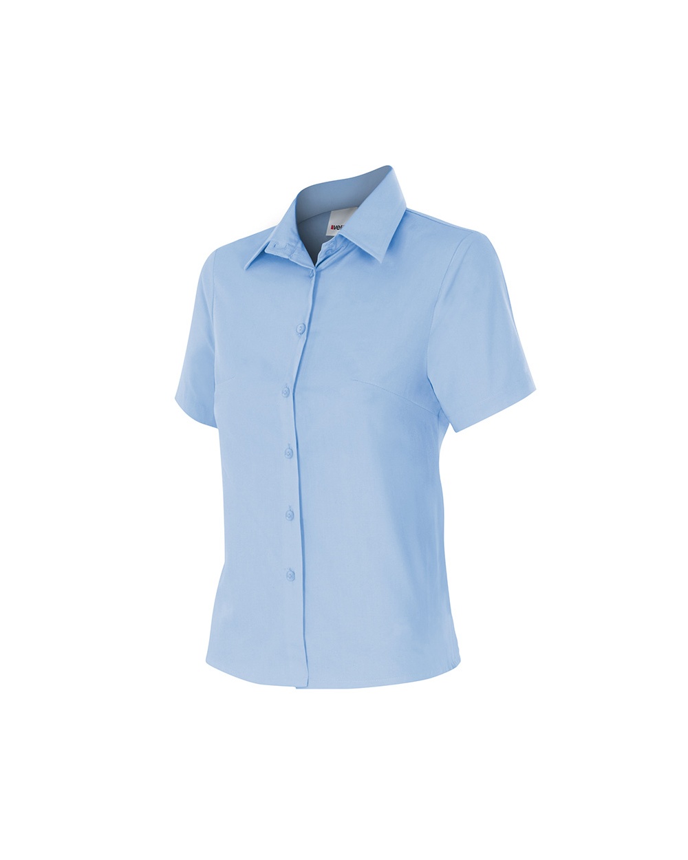 Comprar Camisa mujer manga corta serie 538 online barato Celeste