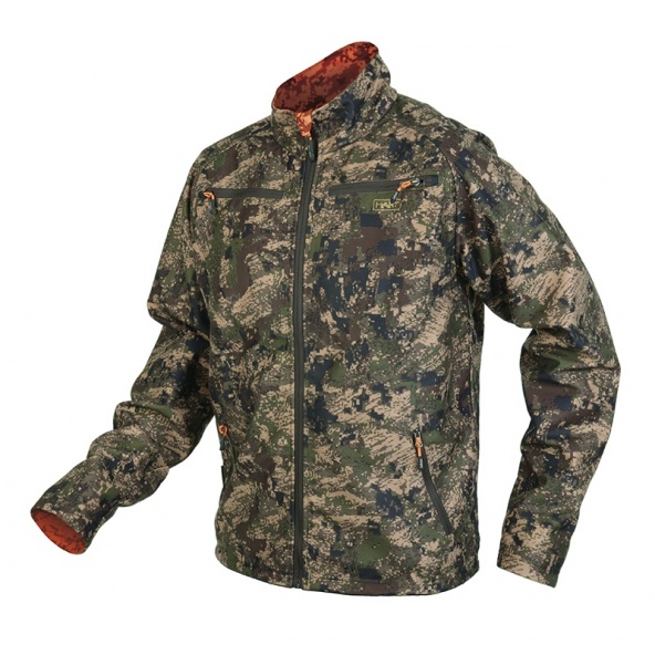 Compra soft shell Hart de camuflaje silencioso y reversible para caza mayor al acecho